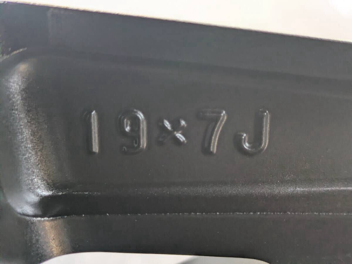 トヨタ 40系 アルファード ヴェルファイア 純正 19インチ 7J +40 PCD120 グロスブラック 4本