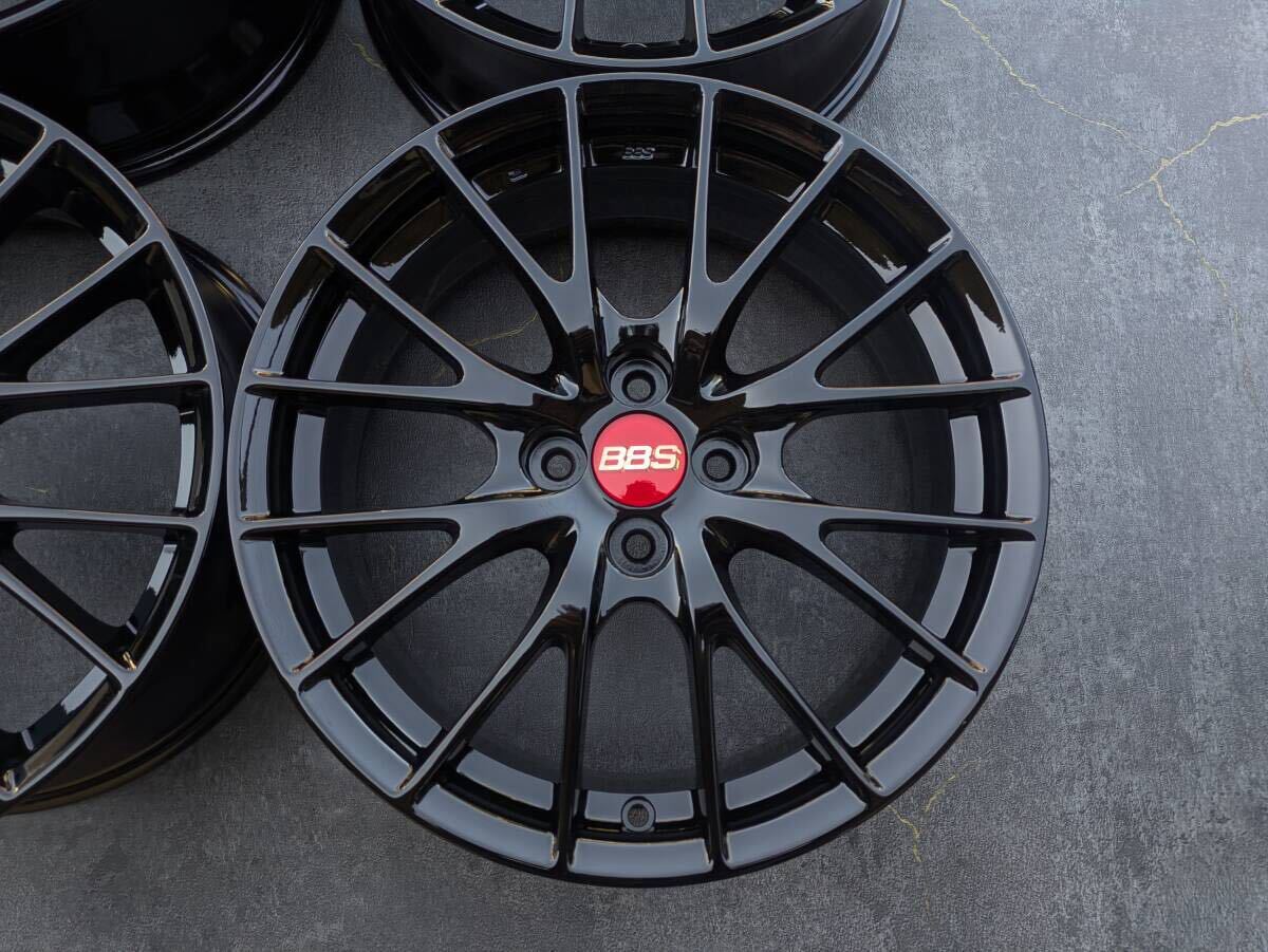 マツダ ND ロードスター RF BBS製 鍛造 純正 17インチ 7J +45 PCD100 グロスブラック 4本