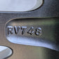 レクサス LS460 Fスポーツ BBS製 RV748 純正 19インチ 8J +35 PCD120 サテンブラック 4本