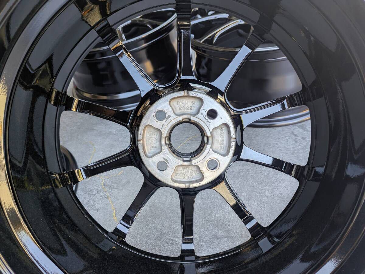 マツダ ND ロードスター レイズ ZE40 鍛造 純正OP 16インチ 7J +45 PCD100 グロスブラック 4本