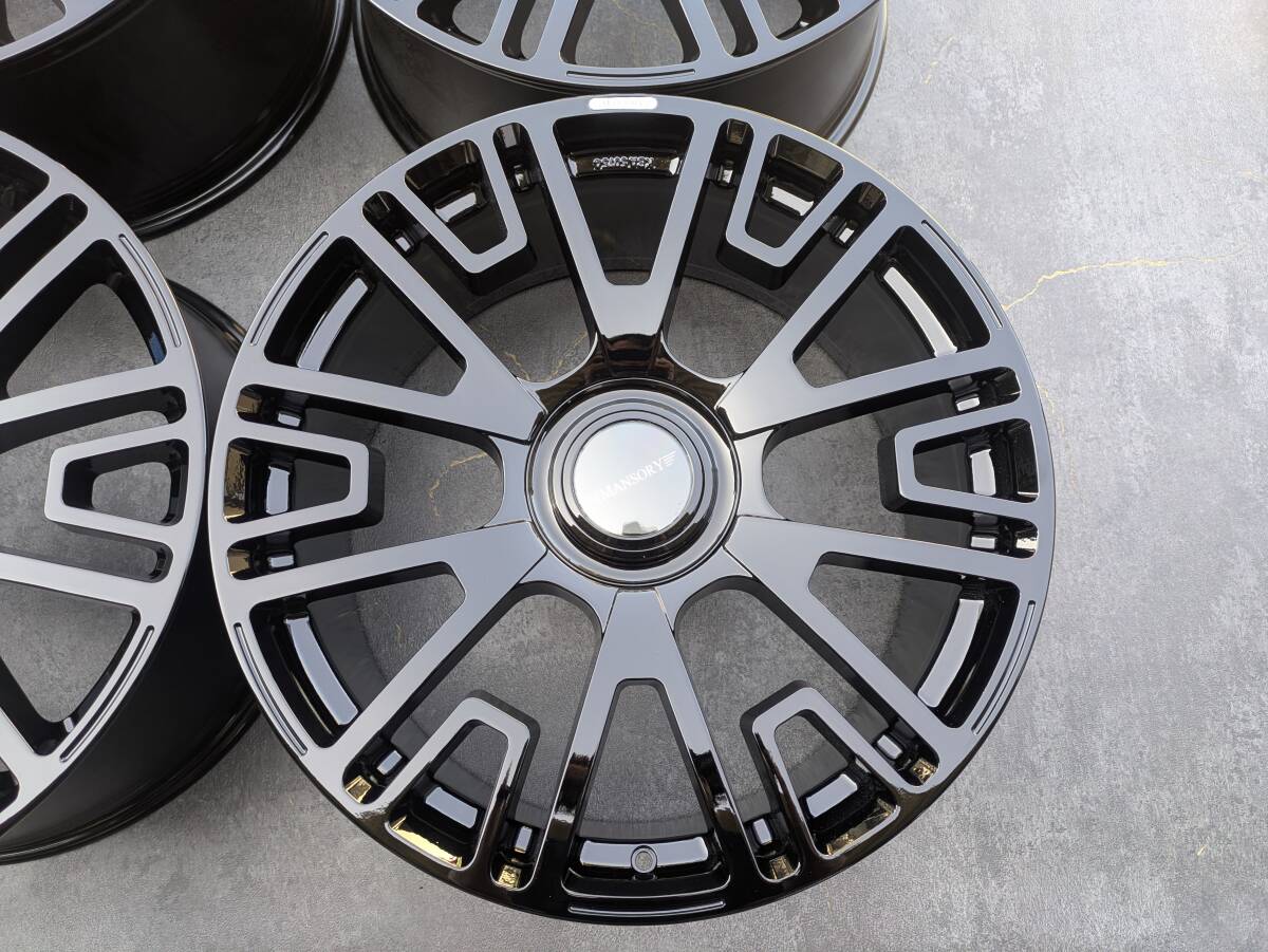 MANSORY マンソリー V6/1 22インチ 10J +22 / 10J +17 PCD120 グロスブラック 4本