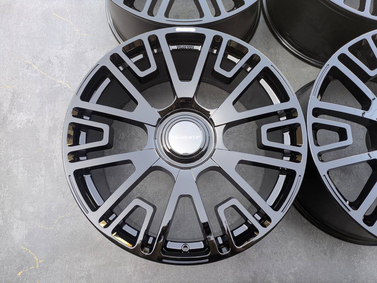 MANSORY マンソリー V6/1 22インチ 10J +22 / 10J +17 PCD120 グロスブラック 4本