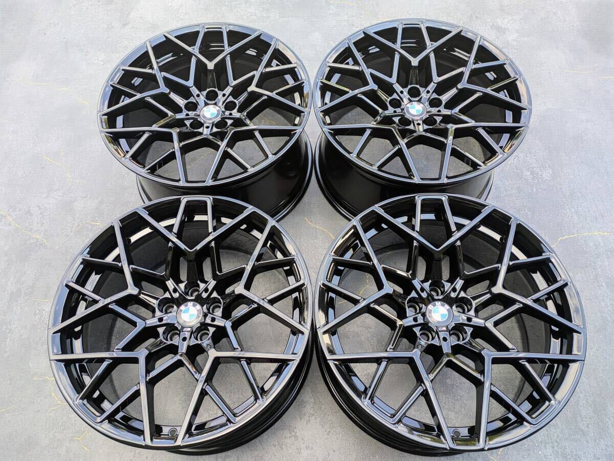 BMW F91 F92 F93 M8 スタースポーク スタイリング 813M 鍛造 純正 20インチ 9.5J +28 / 10.5J +28 PCD112 グロスブラック 4本