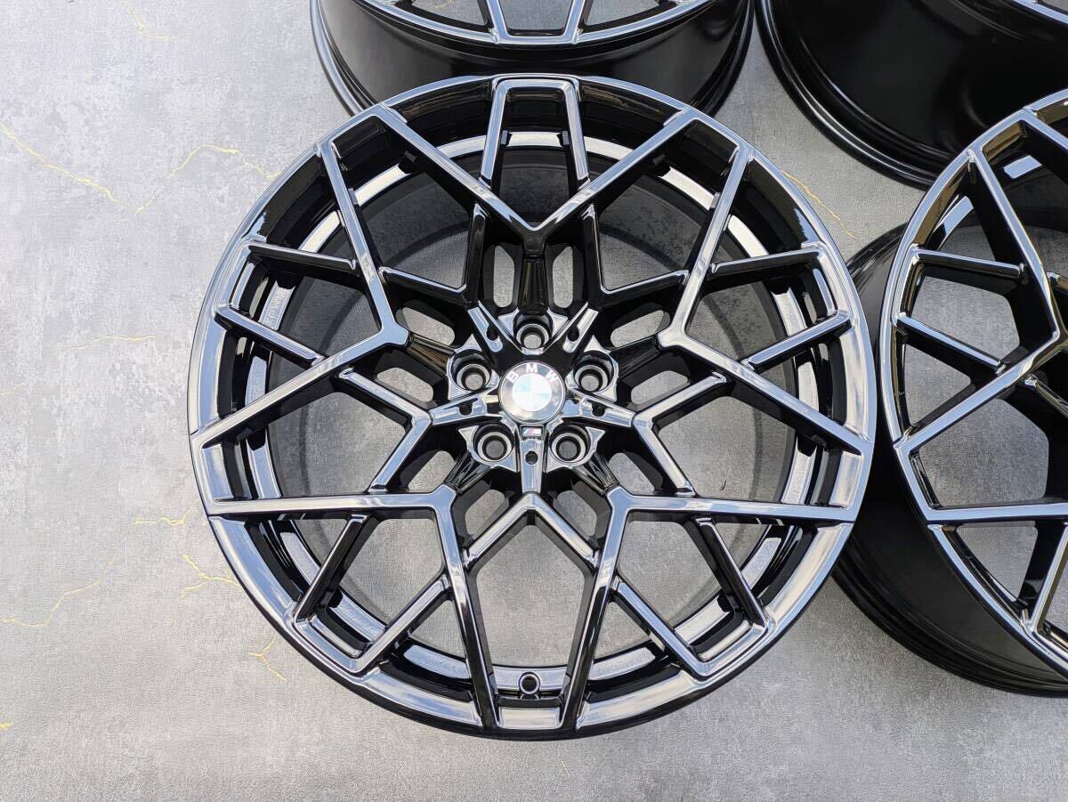 BMW F91 F92 F93 M8 スタースポーク スタイリング 813M 鍛造 純正 20インチ 9.5J +28 / 10.5J +28 PCD112 グロスブラック 4本