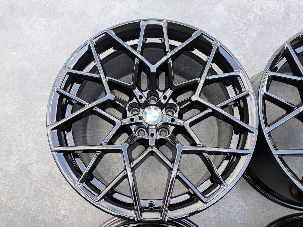 BMW F91 F92 F93 M8 スタースポーク スタイリング 813M 鍛造 純正 20インチ 9.5J +28 / 10.5J +28 PCD112 グロスブラック 4本
