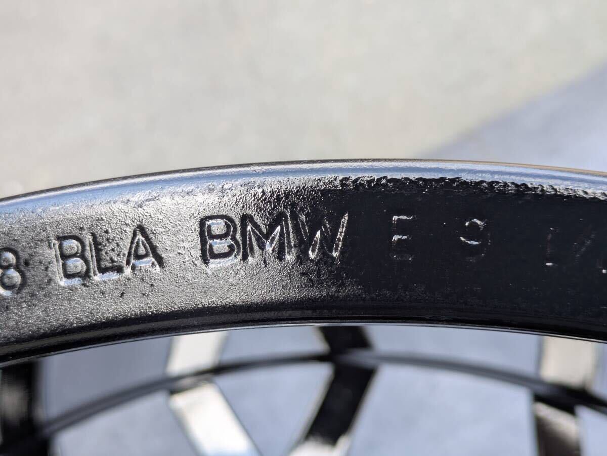 BMW F91 F92 F93 M8 スタースポーク スタイリング 813M 鍛造 純正 20インチ 9.5J +28 / 10.5J +28 PCD112 グロスブラック 4本