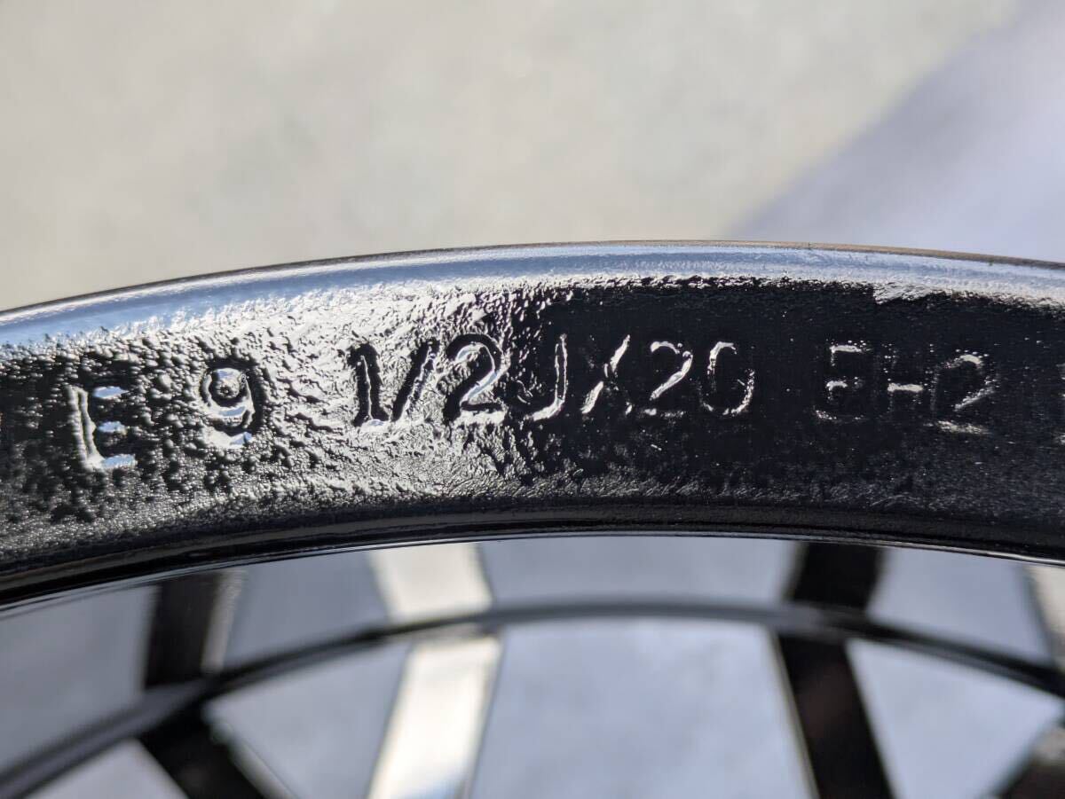 BMW F91 F92 F93 M8 スタースポーク スタイリング 813M 鍛造 純正 20インチ 9.5J +28 / 10.5J +28 PCD112 グロスブラック 4本
