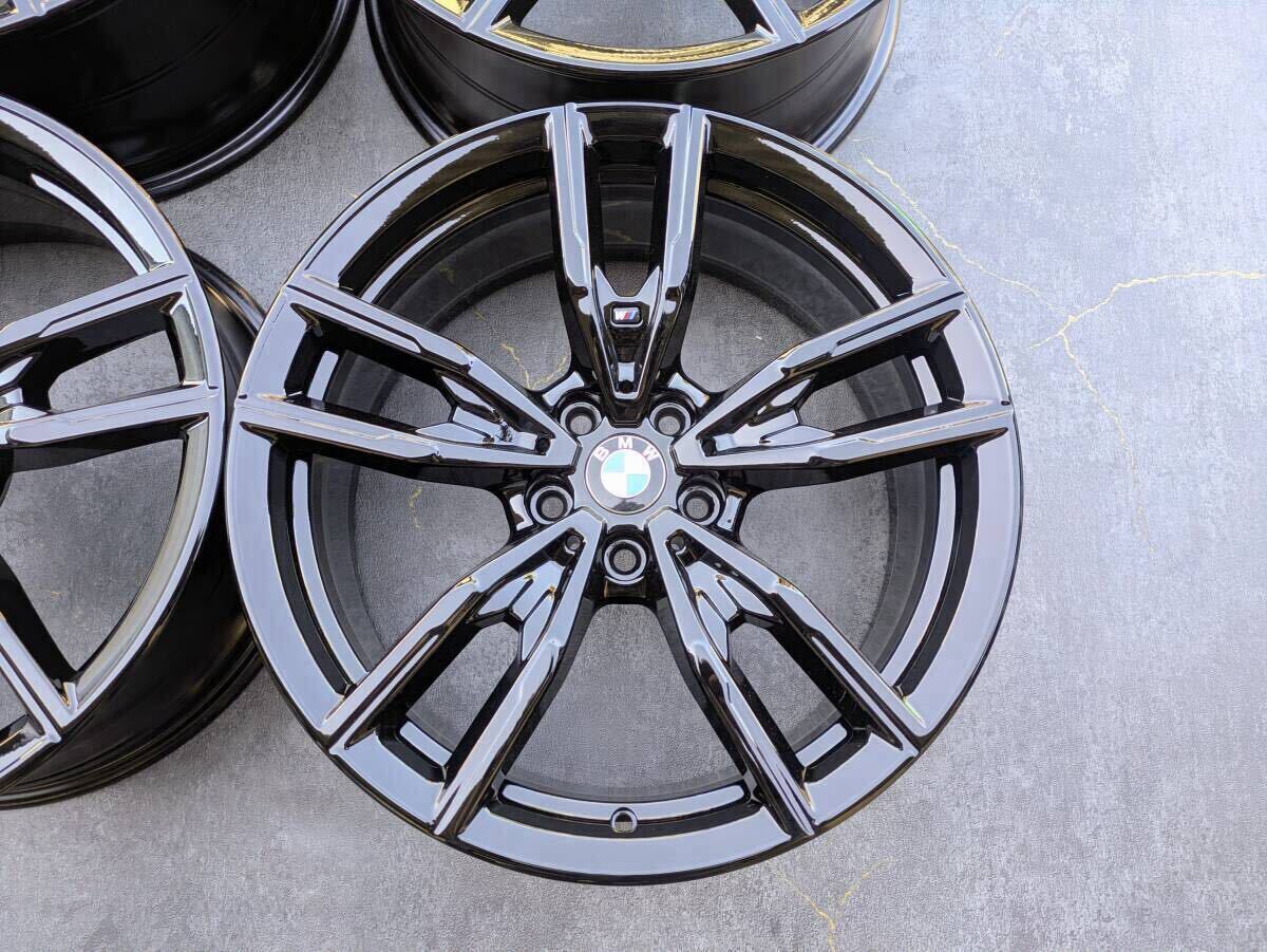BMW G20 G21 3シリーズ Mスポーツ ダブルスポーク スタイリング 792M 純正 19インチ 8J +27 / 8.5J +40 PCD112 グロスブラック 4本