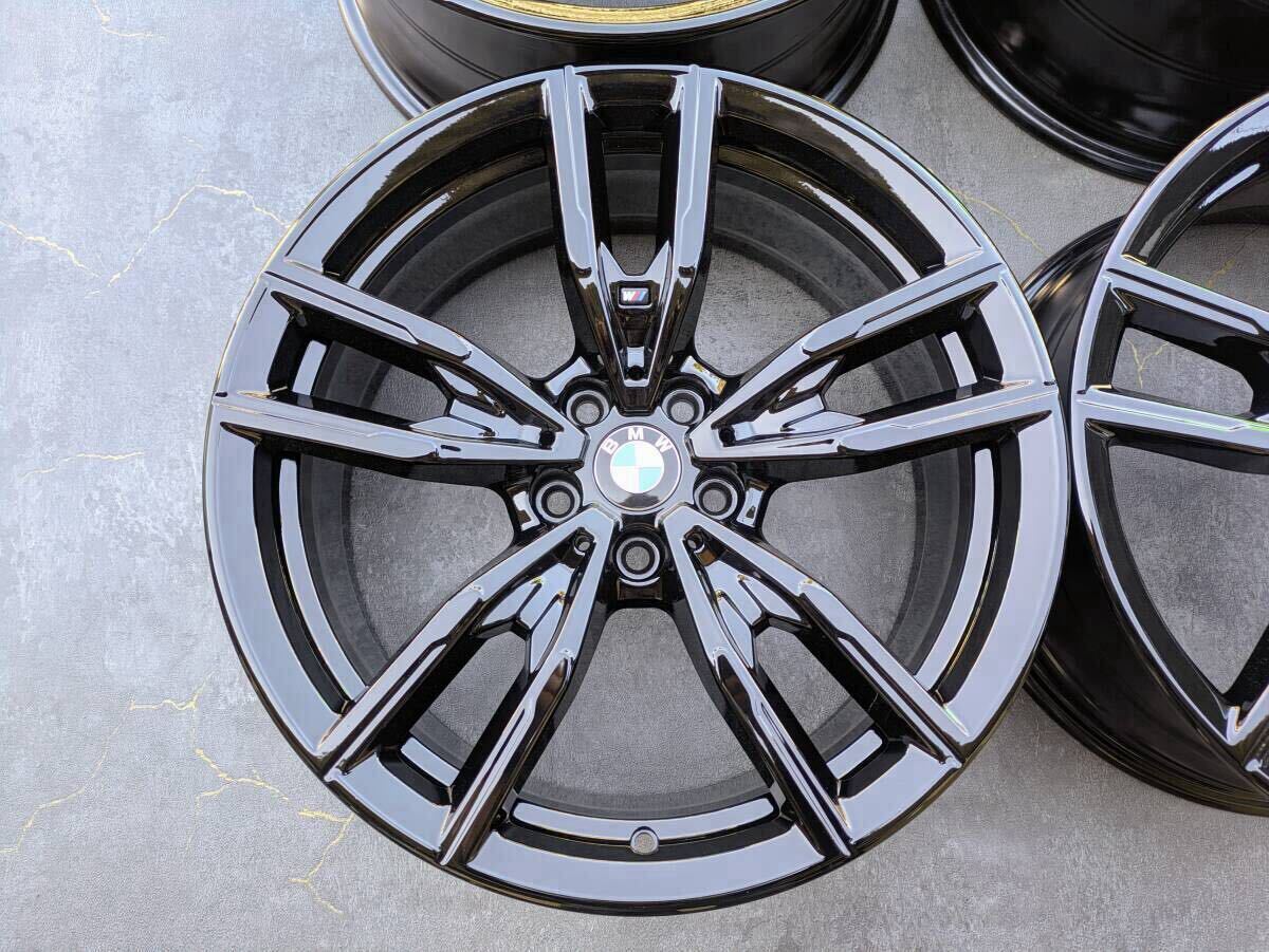 BMW G20 G21 3シリーズ Mスポーツ ダブルスポーク スタイリング 792M 純正 19インチ 8J +27 / 8.5J +40 PCD112 グロスブラック 4本
