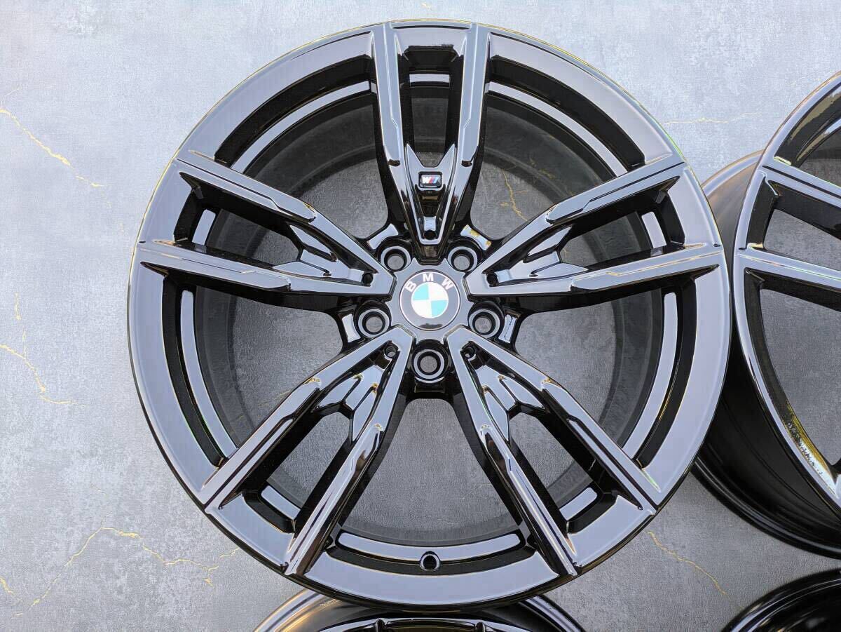 BMW G20 G21 3シリーズ Mスポーツ ダブルスポーク スタイリング 792M 純正 19インチ 8J +27 / 8.5J +40 PCD112 グロスブラック 4本