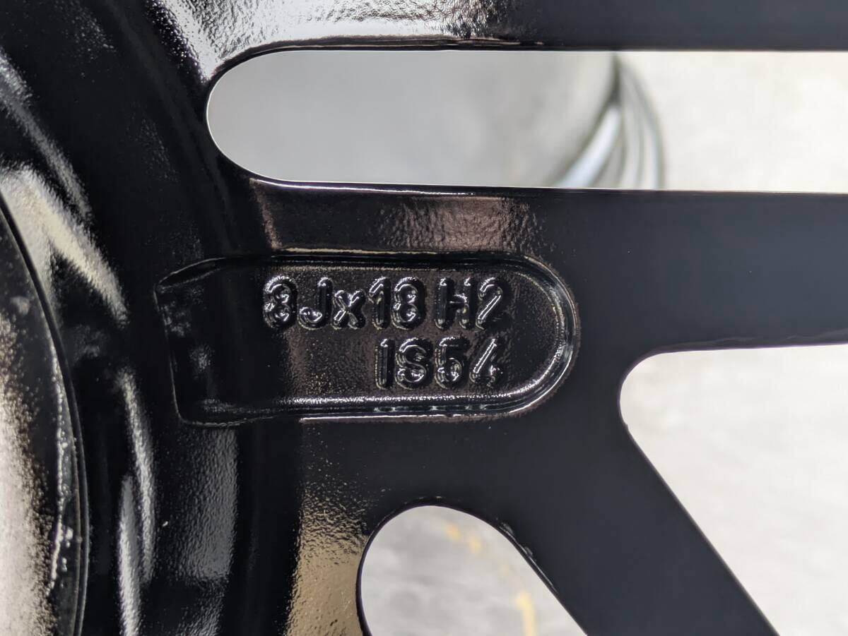 MINI ミニ F54 クラブマン アントールドエディション 純正 18インチ 8J +54 PCD112 グロスブラック 4本
