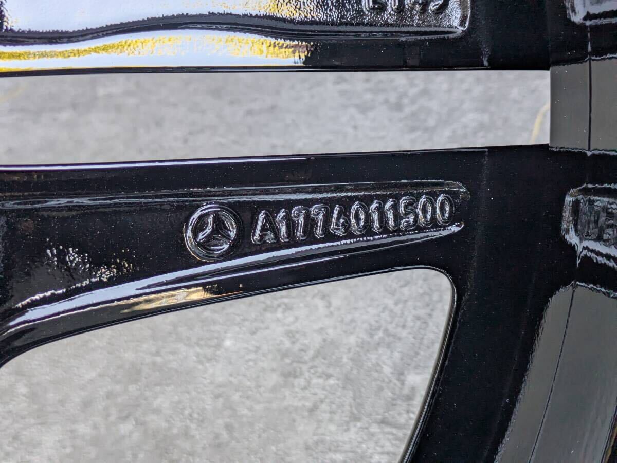 メルセデスベンツ Ｗ177 Aクラス AMG 純正 18インチ 7.5J ＋49 PCD112 グロスブラック 4本