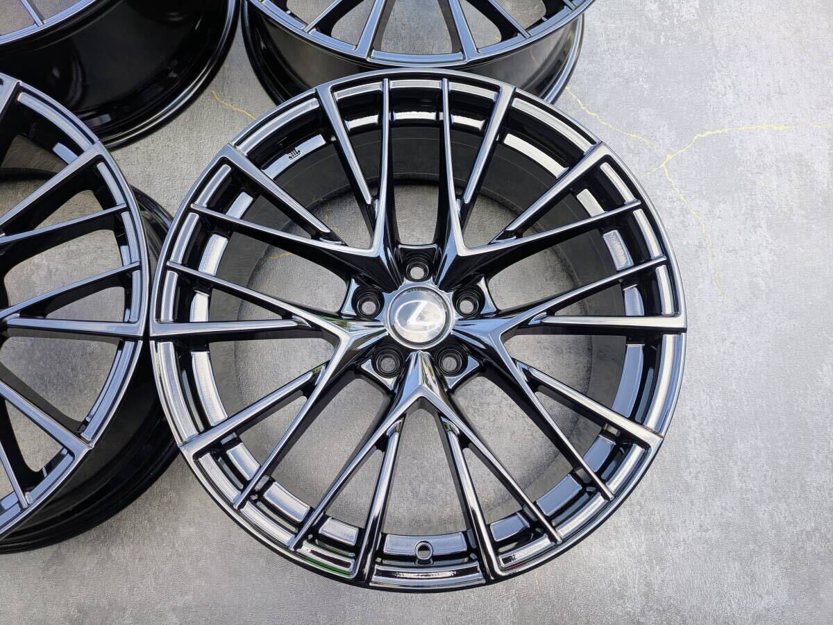 レクサス LBX MORIZO RR BBS製 鍛造 純正 19インチ 8.5J +35 PCD114.3 グロスブラック 4本