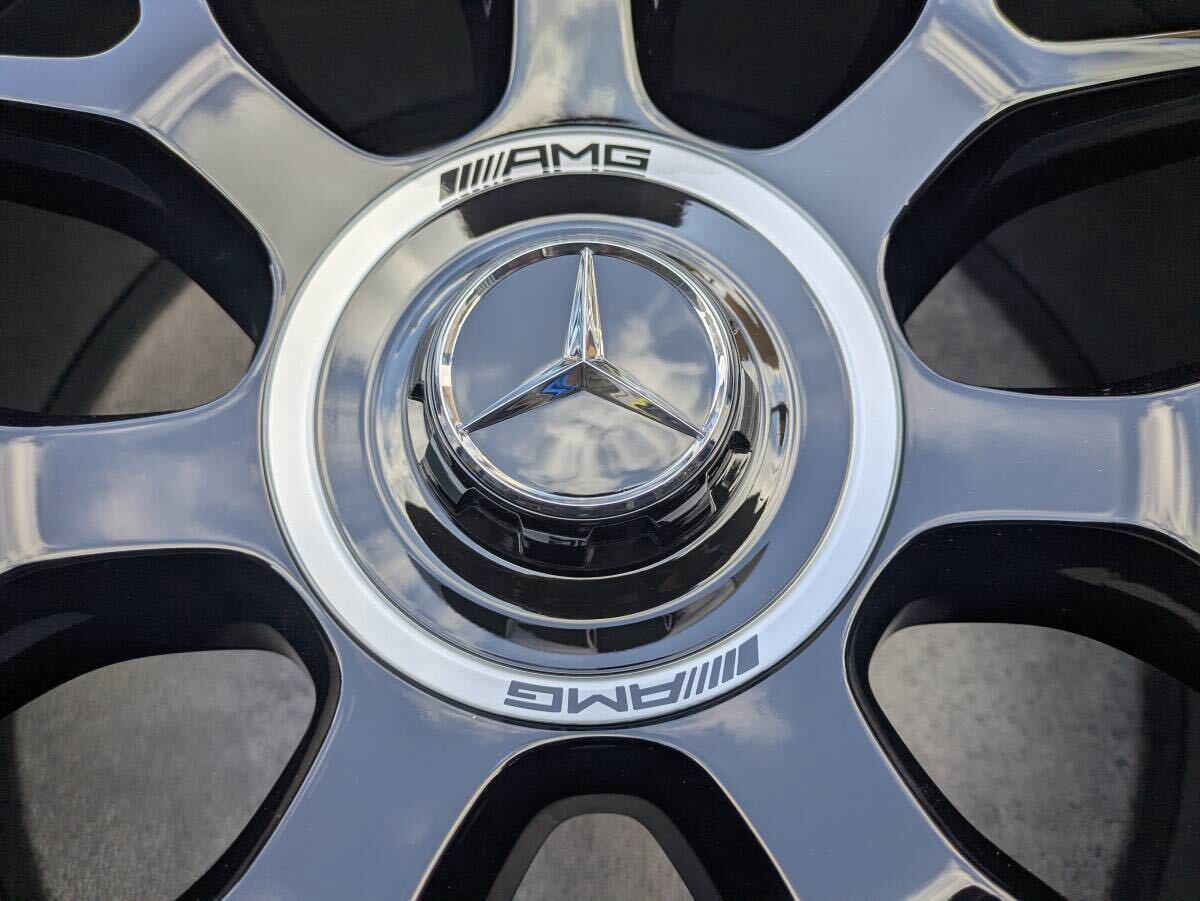 メルセデスベンツ AMG W167 C167 GLE63 エディション 鍛造 純正 22インチ 10J +55 / 11.5J +53 PCD112 グロスブラック 4本