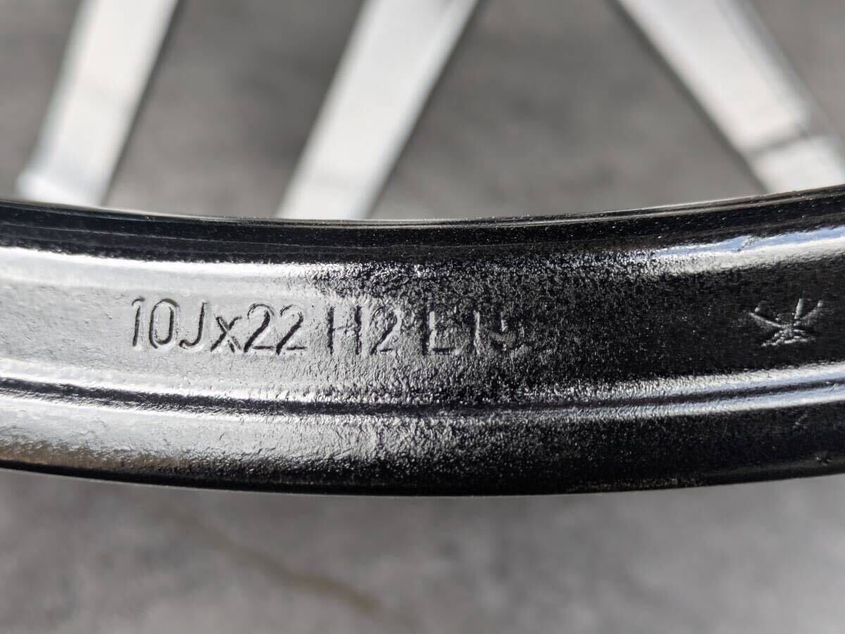メルセデスベンツ AMG W167 C167 GLE63 エディション 鍛造 純正 22インチ 10J +55 / 11.5J +53 PCD112 グロスブラック 4本