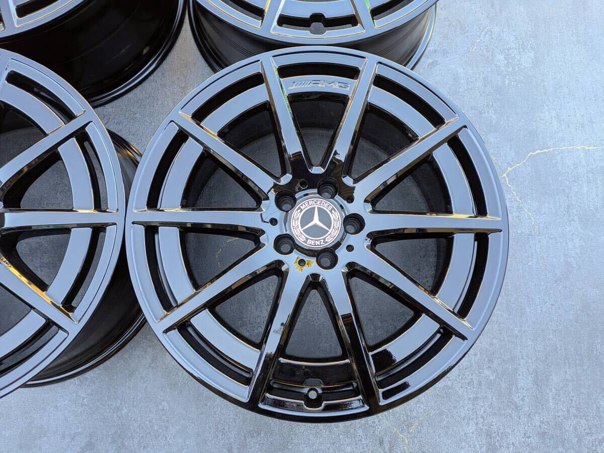 メルセデスベンツ AMG W167 GLEクラス 純正 20インチ 9.5J +57 / 9.5J +45 PCD112 グロスブラック 4本