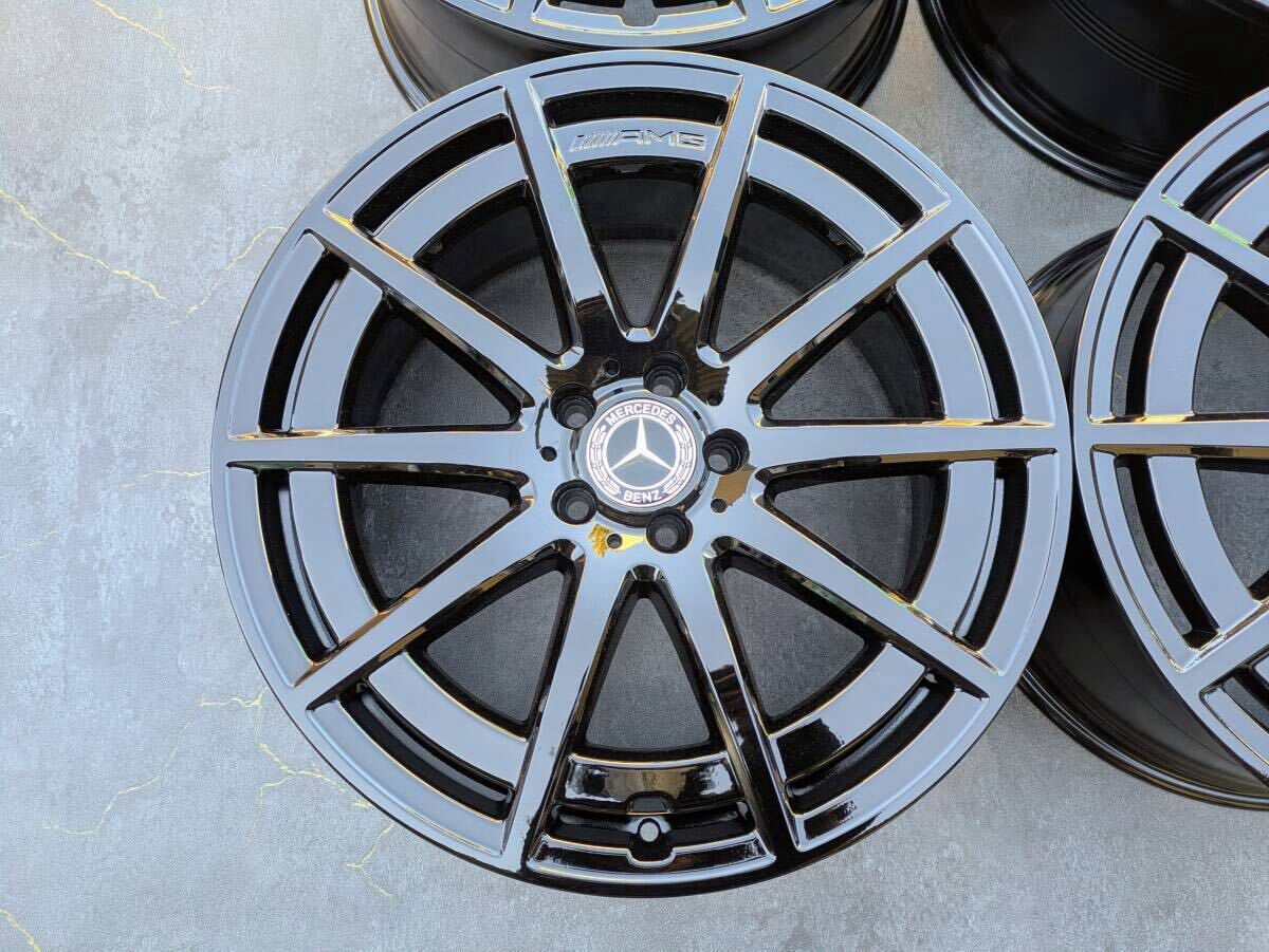 メルセデスベンツ AMG W167 GLEクラス 純正 20インチ 9.5J +57 / 9.5J +45 PCD112 グロスブラック 4本