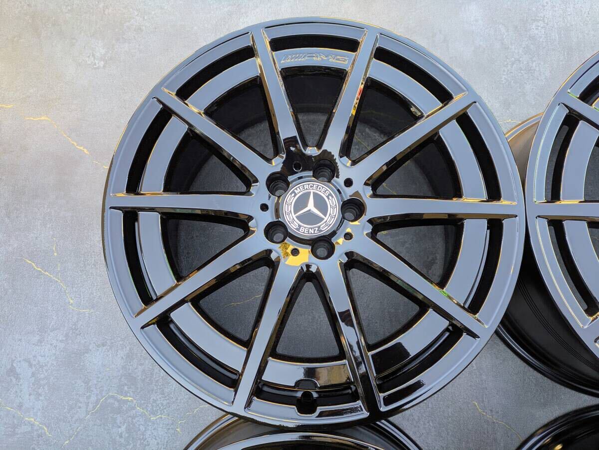 メルセデスベンツ AMG W167 GLEクラス 純正 20インチ 9.5J +57 / 9.5J +45 PCD112 グロスブラック 4本