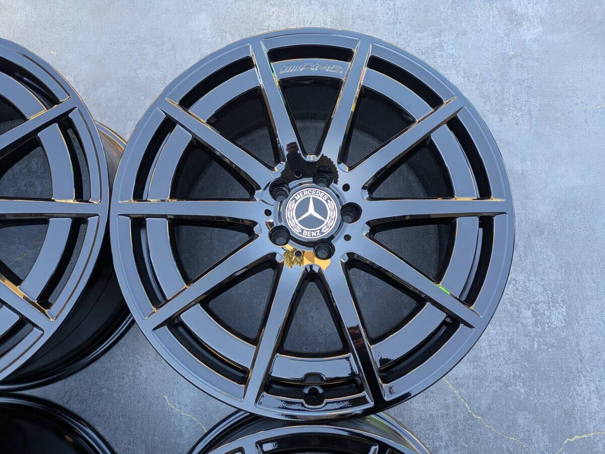 メルセデスベンツ AMG W167 GLEクラス 純正 20インチ 9.5J +57 / 9.5J +45 PCD112 グロスブラック 4本