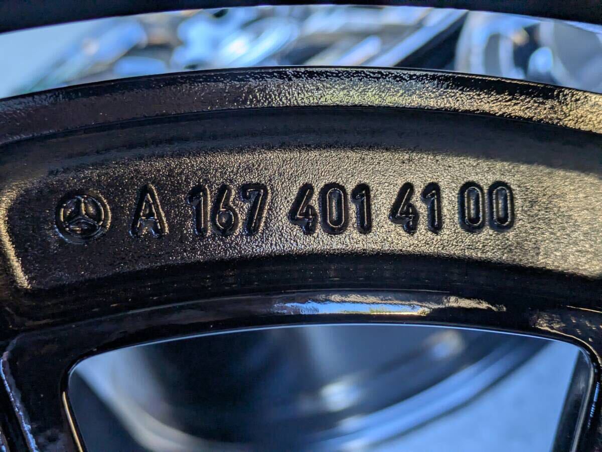 メルセデスベンツ AMG W167 GLEクラス 純正 20インチ 9.5J +57 / 9.5J +45 PCD112 グロスブラック 4本