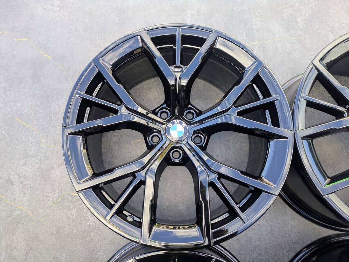 BMW G30 G31 5シリーズ Mスポーツ Yスポーク スタイリング 845M 純正 19インチ 8J +30 / 9J +44 PCD112 グロスブラック 4本