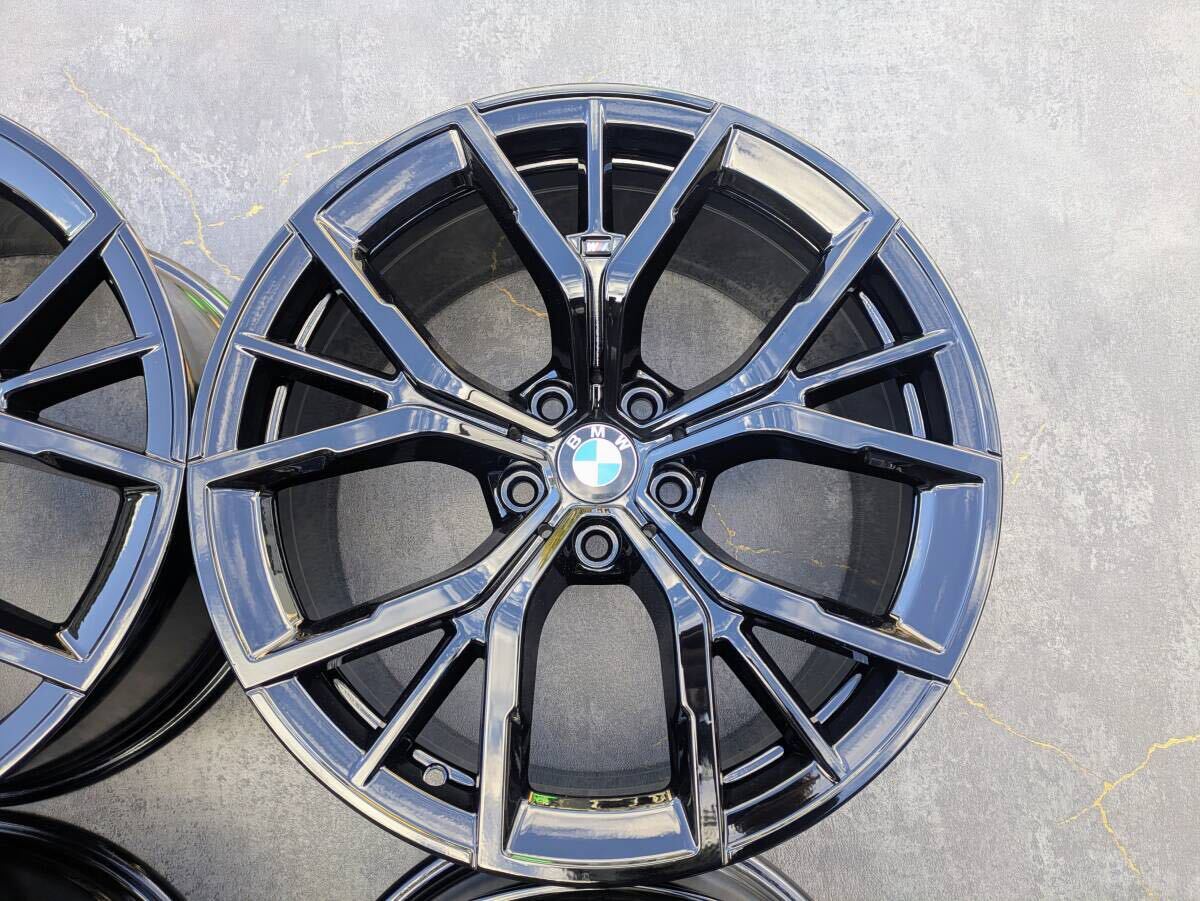 BMW G30 G31 5シリーズ Mスポーツ Yスポーク スタイリング 845M 純正 19インチ 8J +30 / 9J +44 PCD112 グロスブラック 4本