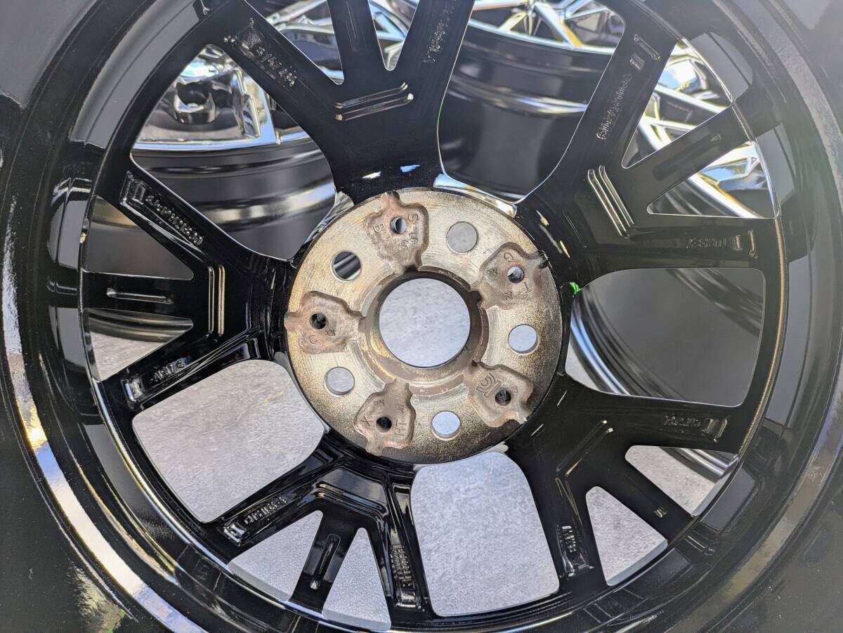 BMW G30 G31 5シリーズ Mスポーツ Yスポーク スタイリング 845M 純正 19インチ 8J +30 / 9J +44 PCD112 グロスブラック 4本