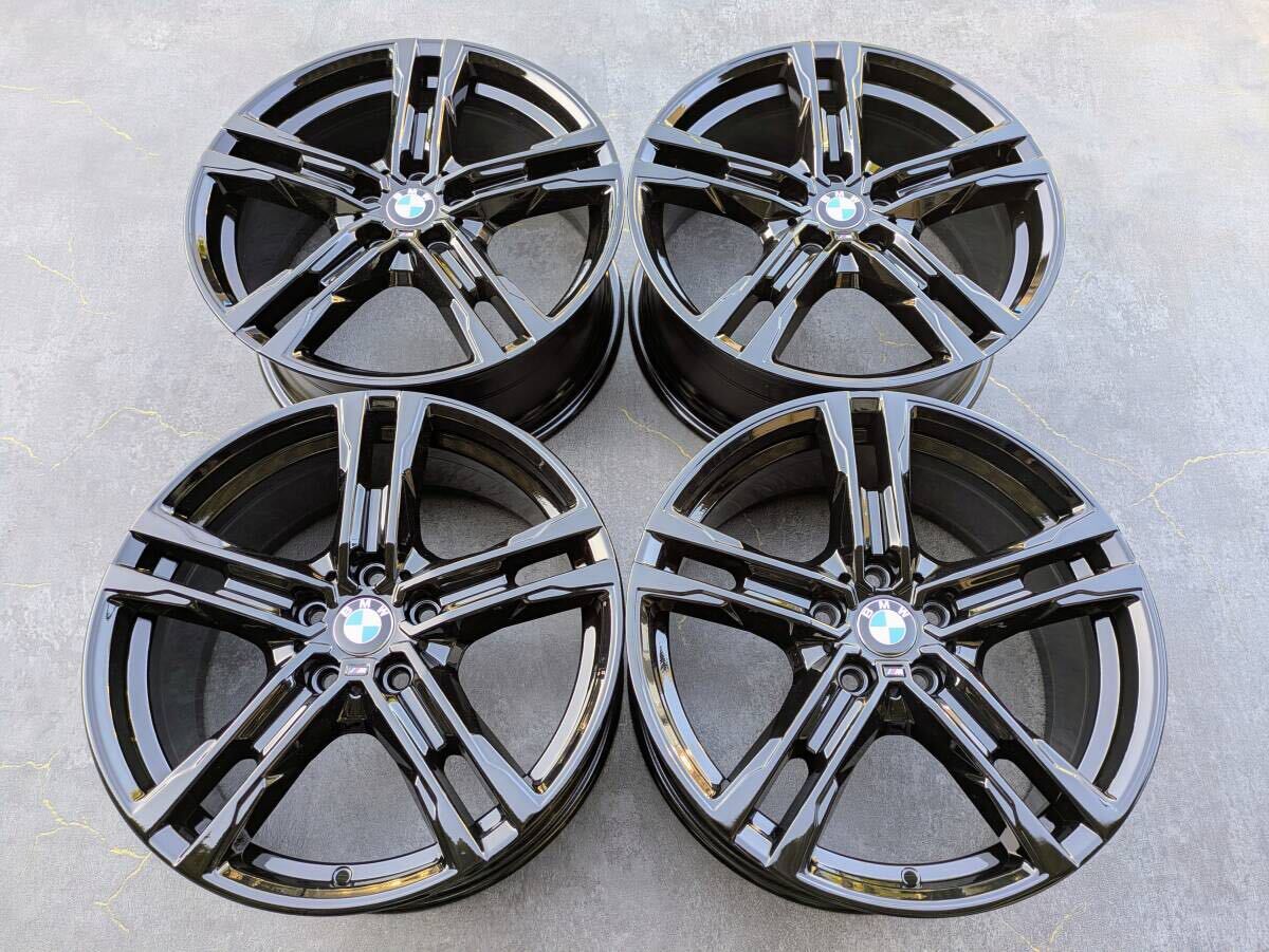 BMW F40 1シリーズ F44 2シリーズ Mスポーツ ダブルスポーク スタイリング 819M 純正 18インチ 8J +57 PCD112 グロスブラック 4本