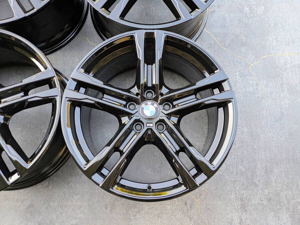BMW F40 1シリーズ F44 2シリーズ Mスポーツ ダブルスポーク スタイリング 819M 純正 18インチ 8J +57 PCD112 グロスブラック 4本