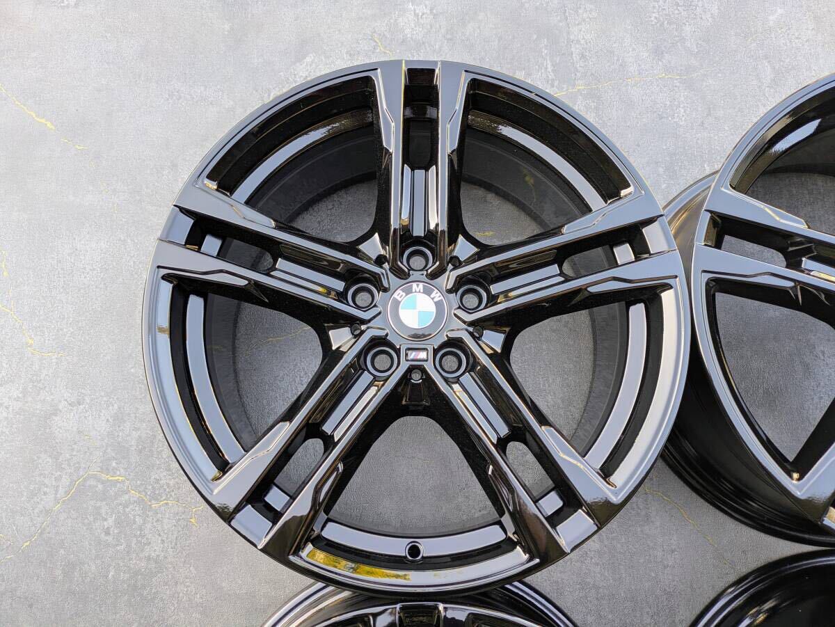 BMW F40 1シリーズ F44 2シリーズ Mスポーツ ダブルスポーク スタイリング 819M 純正 18インチ 8J +57 PCD112 グロスブラック 4本