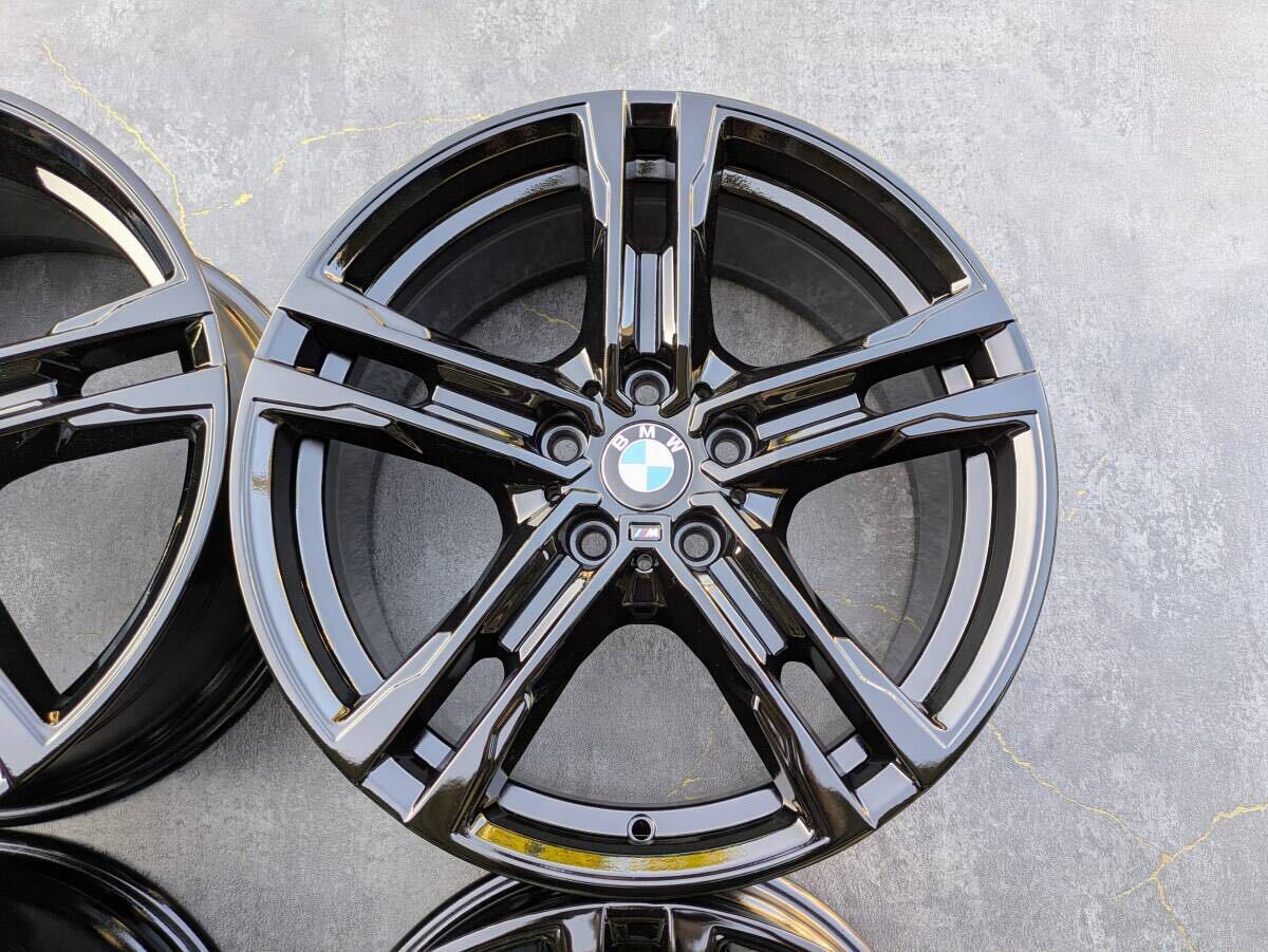 BMW F40 1シリーズ F44 2シリーズ Mスポーツ ダブルスポーク スタイリング 819M 純正 18インチ 8J +57 PCD112 グロスブラック 4本