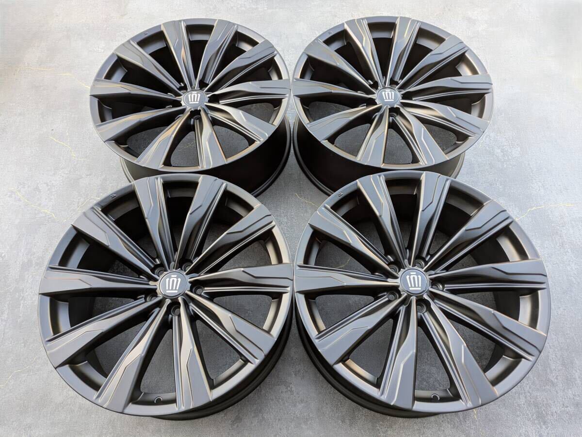 トヨタ クラウン スポーツ Z 純正 21インチ 8.5J +35 PCD114.3 サテンブラック 4本
