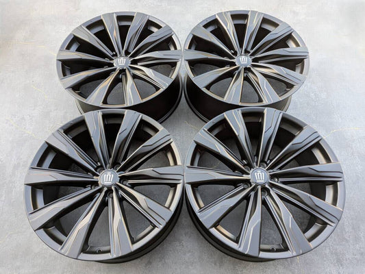 トヨタ クラウン スポーツ Z 純正 21インチ 8.5J +35 PCD114.3 サテンブラック 4本
