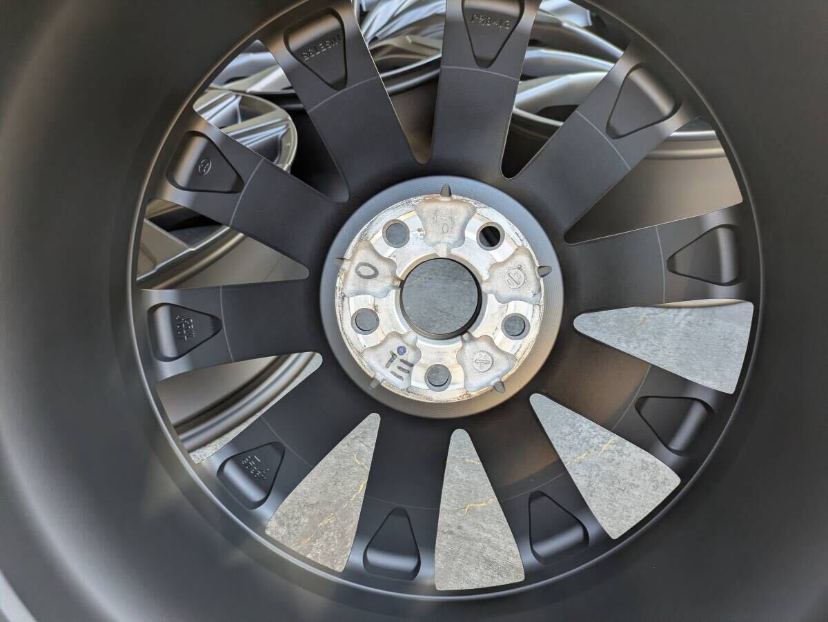 トヨタ クラウン スポーツ Z 純正 21インチ 8.5J +35 PCD114.3 サテンブラック 4本