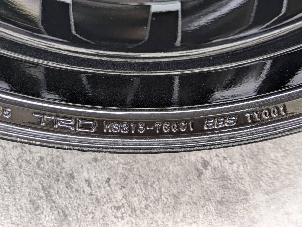 レクサス CT Fスポーツ TRD BBS製 鍛造 純正 18インチ 7.5J ＋45 PCD100 グロスブラック 4本
