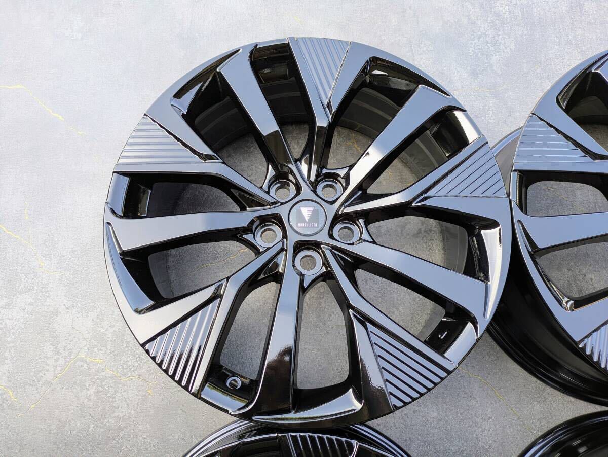 トヨタ 40系 アルファード ヴェルファイア モデリスタ WingDancer ⅩⅦ 純正OP 20インチ 8J +40 PCD120 グロスブラック 4本