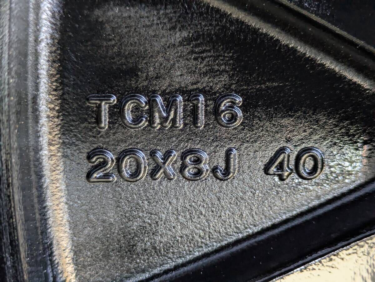 トヨタ 40系 アルファード ヴェルファイア モデリスタ WingDancer ⅩⅦ 純正OP 20インチ 8J +40 PCD120 グロスブラック 4本
