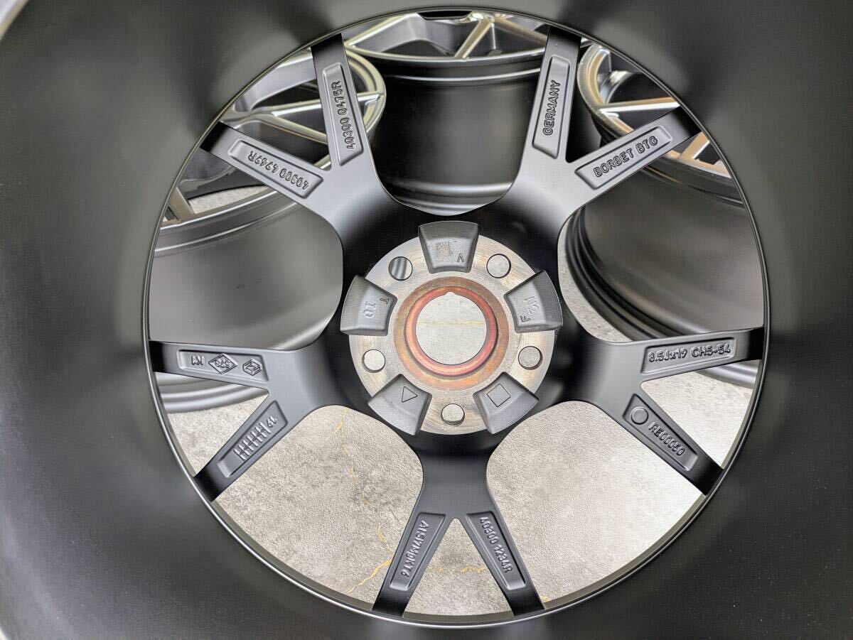 ルノー メガーヌ RS ウルティム 純正 19インチ 8.5J +54 PCD114.3 サテンブラック 4本