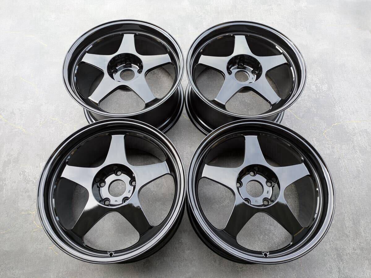 SPOON SPORTS SW388 鍛造 18インチ 9.5J +40 PCD120 グロスブラック 4本 FK8 シビック