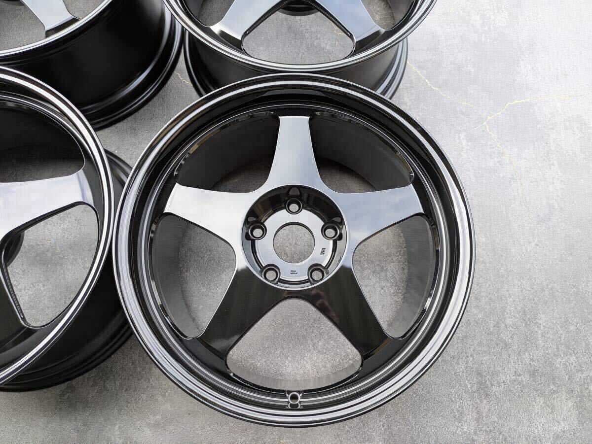 SPOON SPORTS SW388 鍛造 18インチ 9.5J +40 PCD120 グロスブラック 4本 FK8 シビック