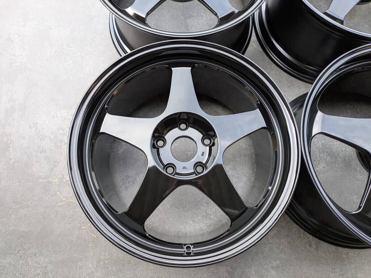 SPOON SPORTS SW388 鍛造 18インチ 9.5J +40 PCD120 グロスブラック 4本 FK8 シビック