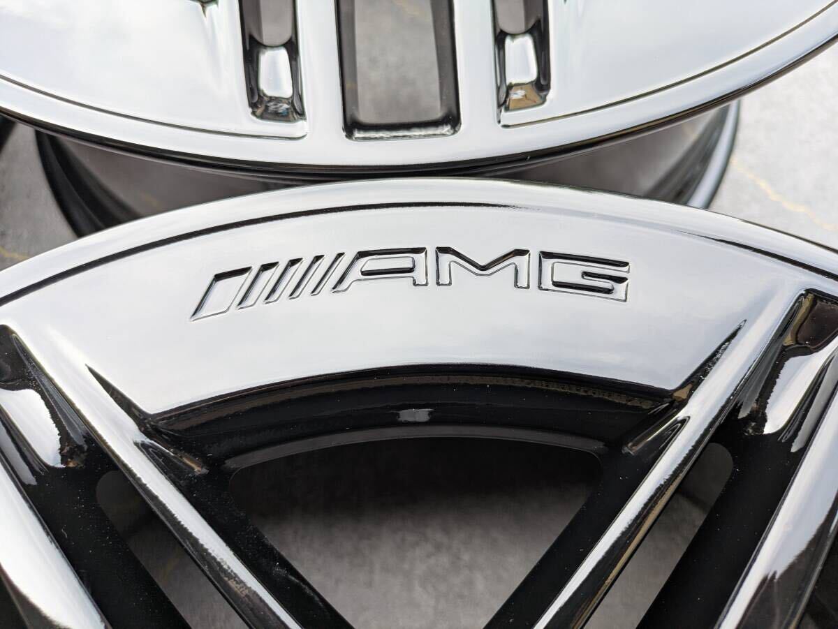 メルセデスベンツ AMG W447 Vクラス 純正 19インチ 8J +52 PCD112 グロスブラック 4本
