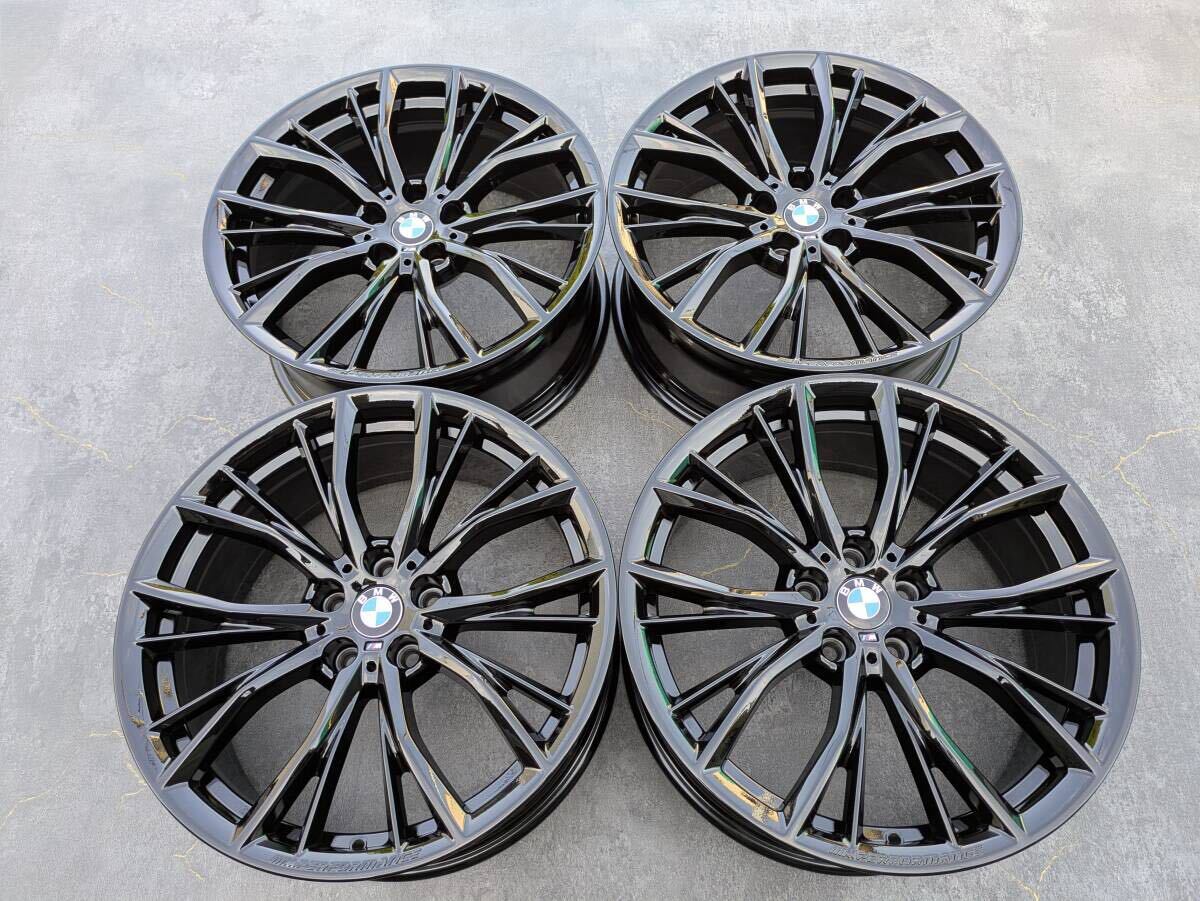 BMW G15 G16 8シリーズ Mパフォーマンス ダブルスポーク スタイリング 786M 鍛造 純正OP 19インチ 8J +30 PCD112 グロスブラック 4本