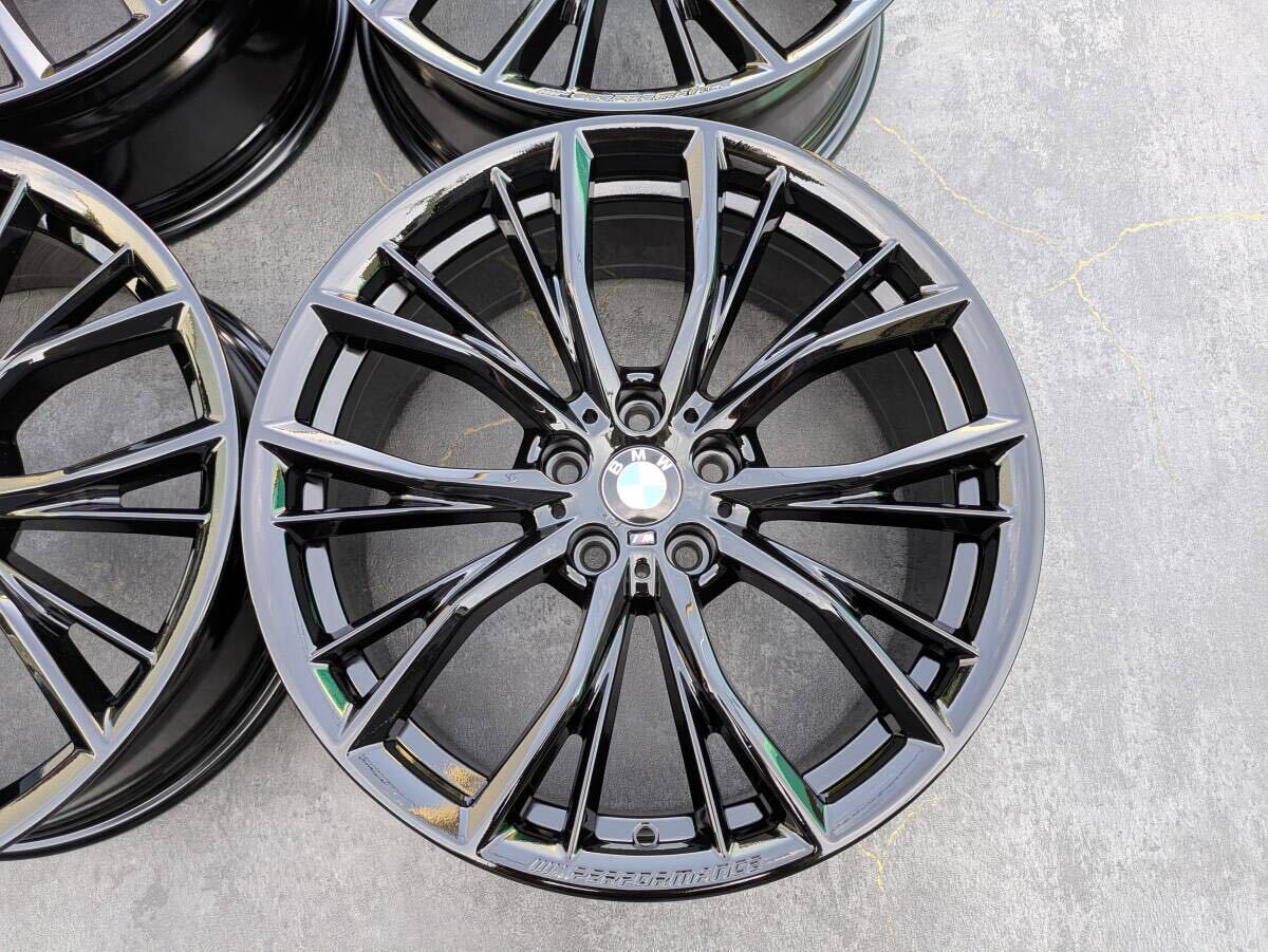 BMW G15 G16 8シリーズ Mパフォーマンス ダブルスポーク スタイリング 786M 鍛造 純正OP 19インチ 8J +30 PCD112 グロスブラック 4本