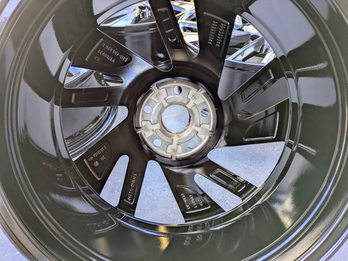 VW フォルクスワーゲン ゴルフ8 純正 19インチ 8J +50 PCD112 グロスブラック 4本