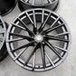 レクサス LC 500h 500 鍛造 純正 21インチ 8.5J +25 / 9.5J +25 PCD120 グロスブラック 4本