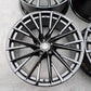 レクサス LC 500h 500 鍛造 純正 21インチ 8.5J +25 / 9.5J +25 PCD120 グロスブラック 4本