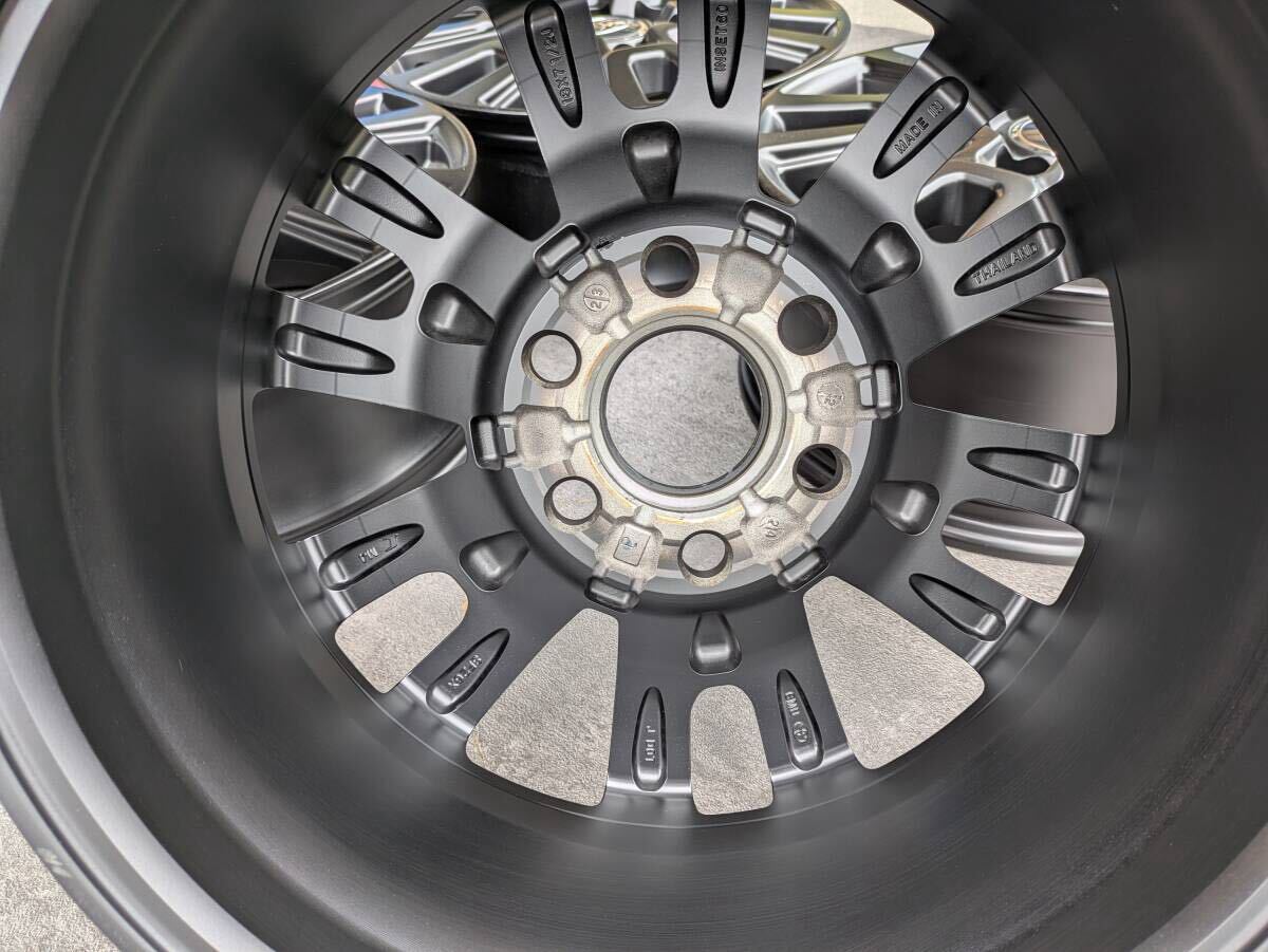 トヨタ ランドクルーザー ランクル250 純正 18インチ 7J +70 PCD139.7 サテンブラック 4本