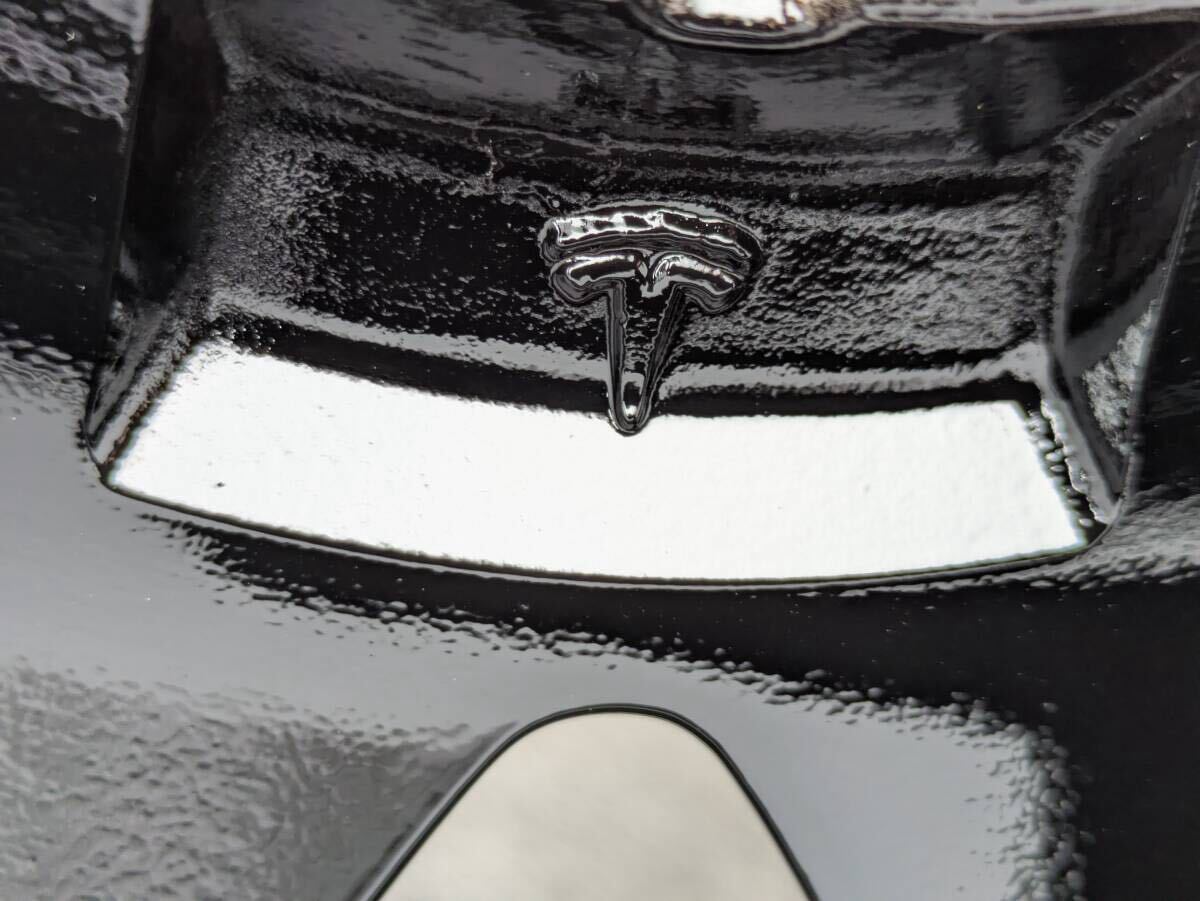 TESLA MODEL 3 テスラ モデル3 純正 18インチ 8.5J +40 PCD114.3 グロスブラック 4本