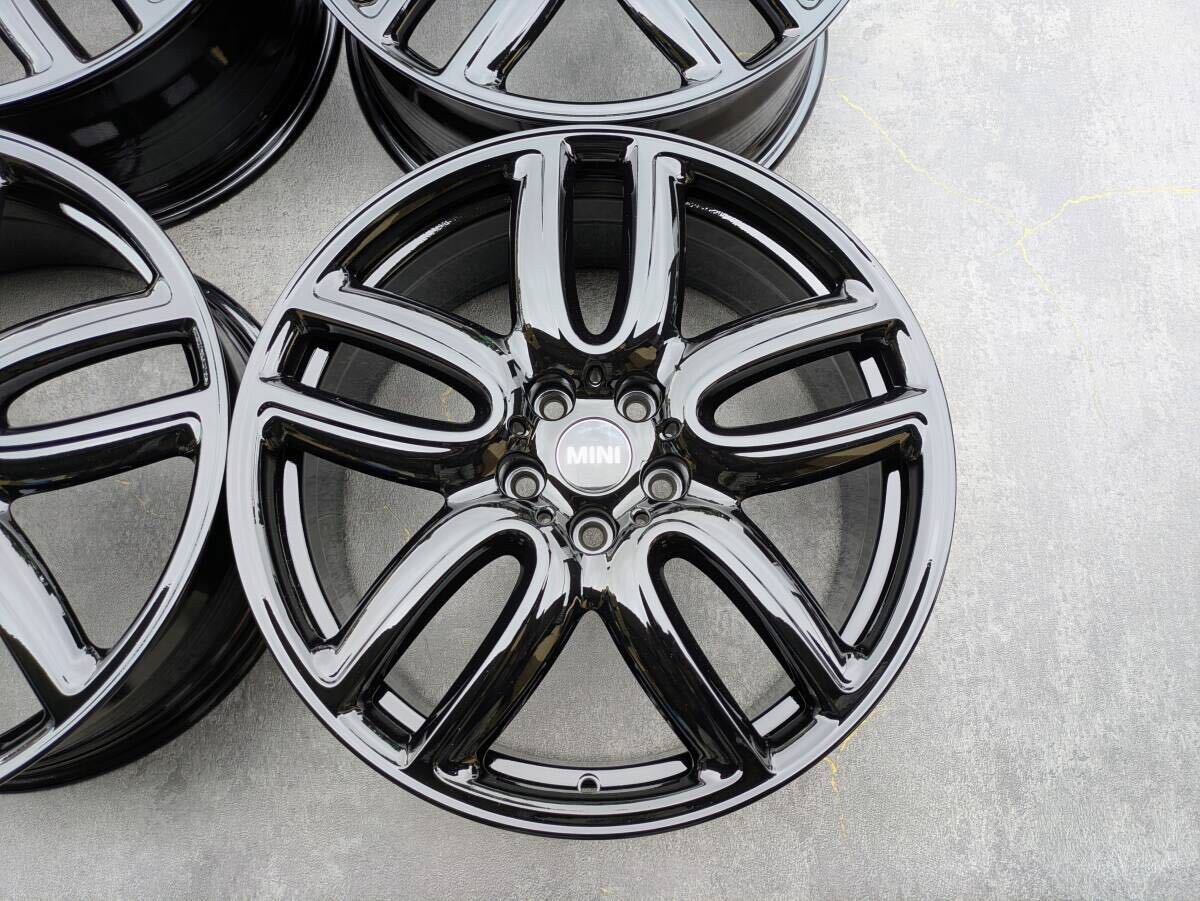 MINI F60 クロスオーバー JCW ジョンクーパーワークス コーススポーク 523 鍛造 純正 19インチ 8J +47 PCD112 グロスブラック 4本